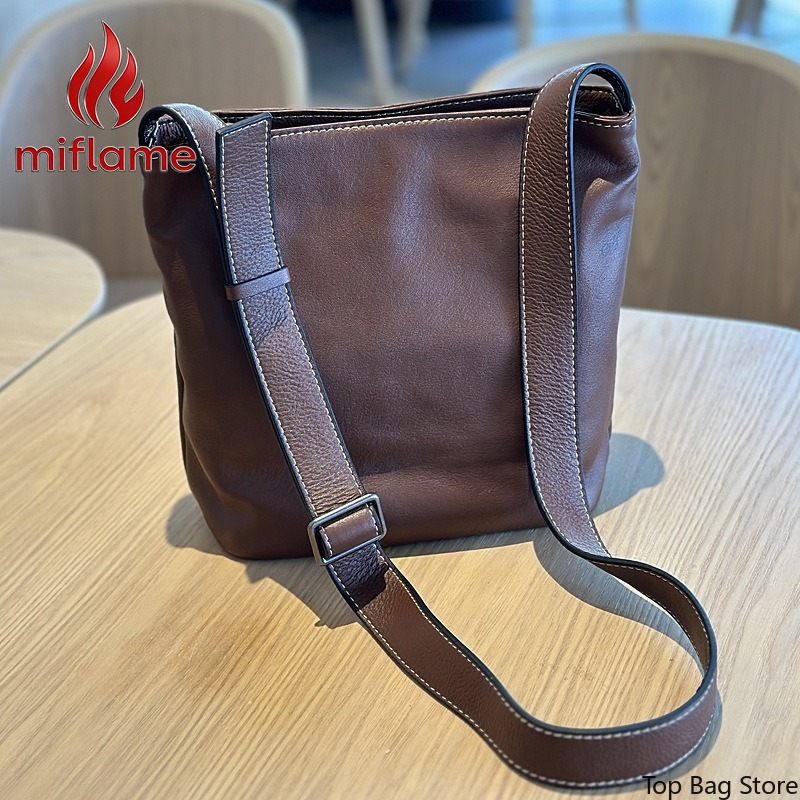 Luxury Bags Quiet - Bolso de Hombro de Cuero Genuino