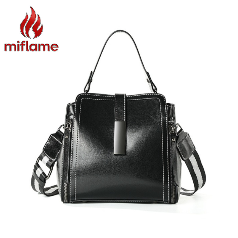 Quiet Luxury Bags Crossbody - Bolso Bandolera de Cuero Genuino para