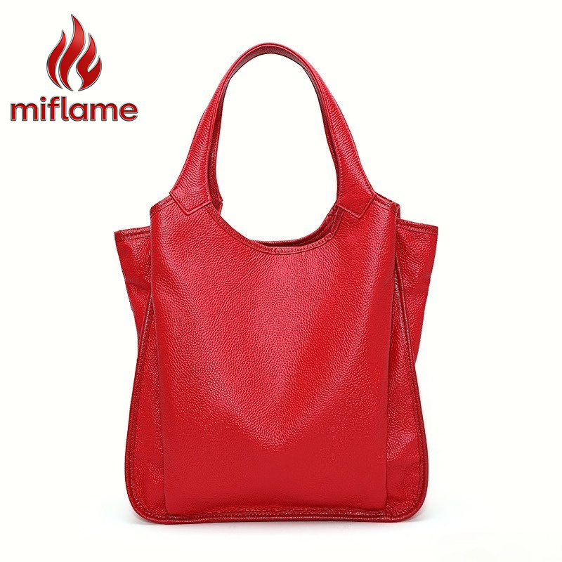 Luxury Bags Quiet - Bolso de Hombro de Cuero Genuino