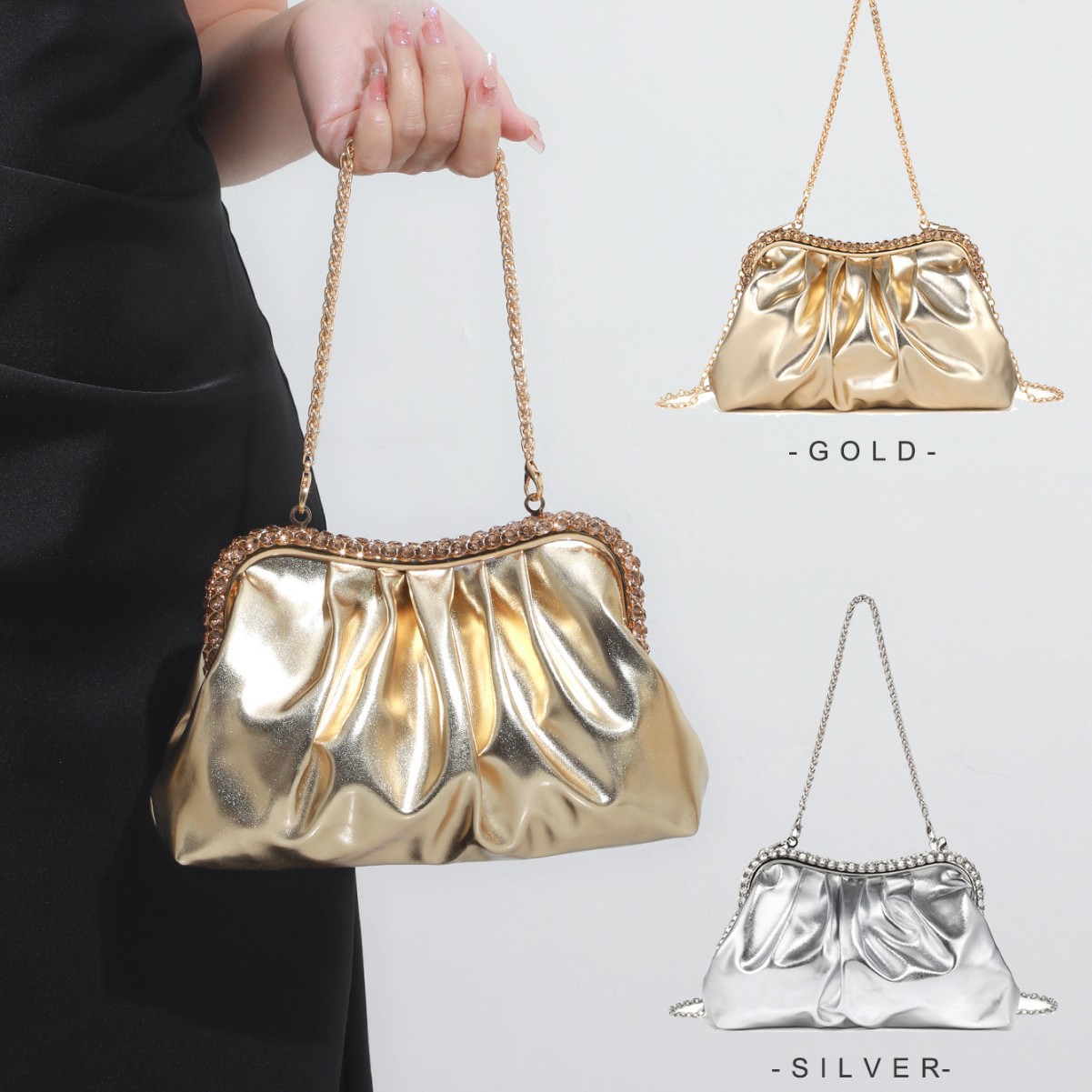 Luxury Bags Quiet - Bolso de Noche Portátil de Lujo