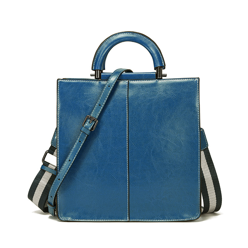Luxury Bags Quiet - Bolso Tote de Cuero Genuino para