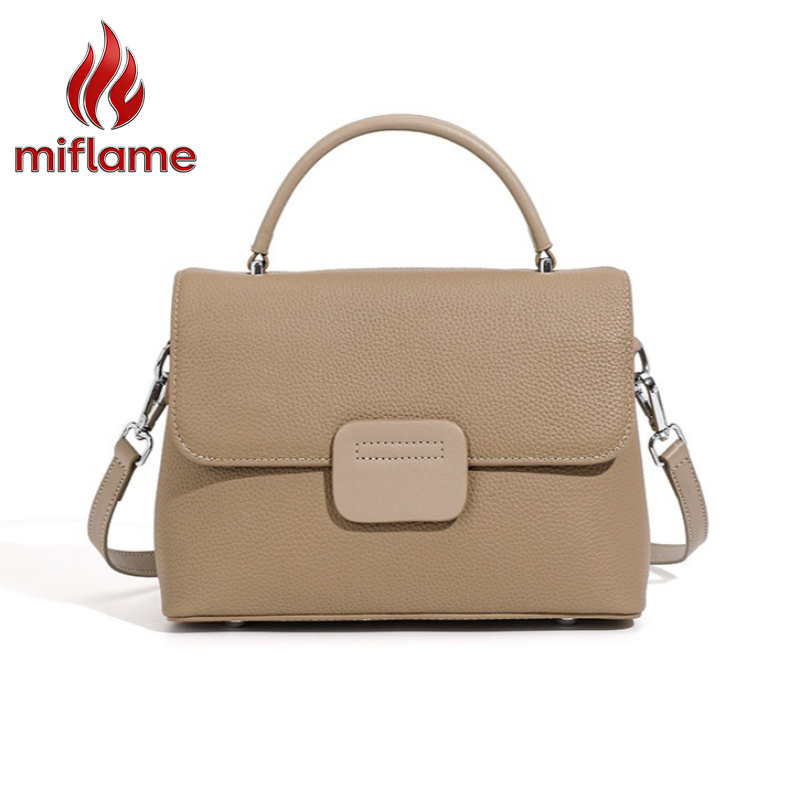 Quiet Luxury Bags Crossbody - Bolso de Hombro de Cuero Genuino