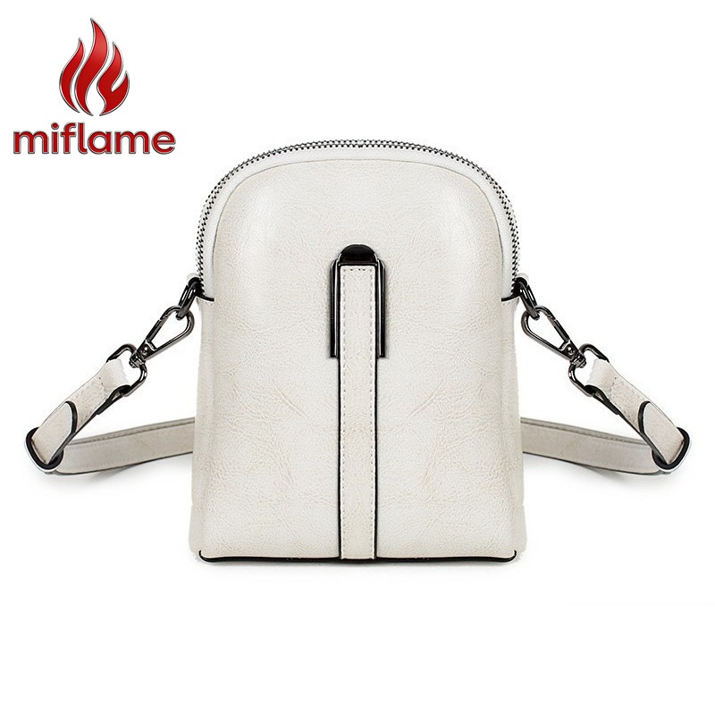 Quiet Luxury Bags Crossbody - Bolso de Hombro de Cuero Genuino