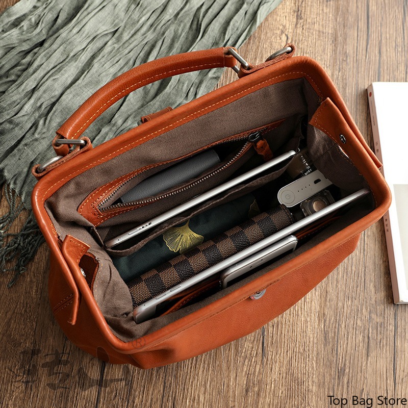 Bolso de Hombro de Cuero Genui - Luxury Bags Quiet reseña y precio