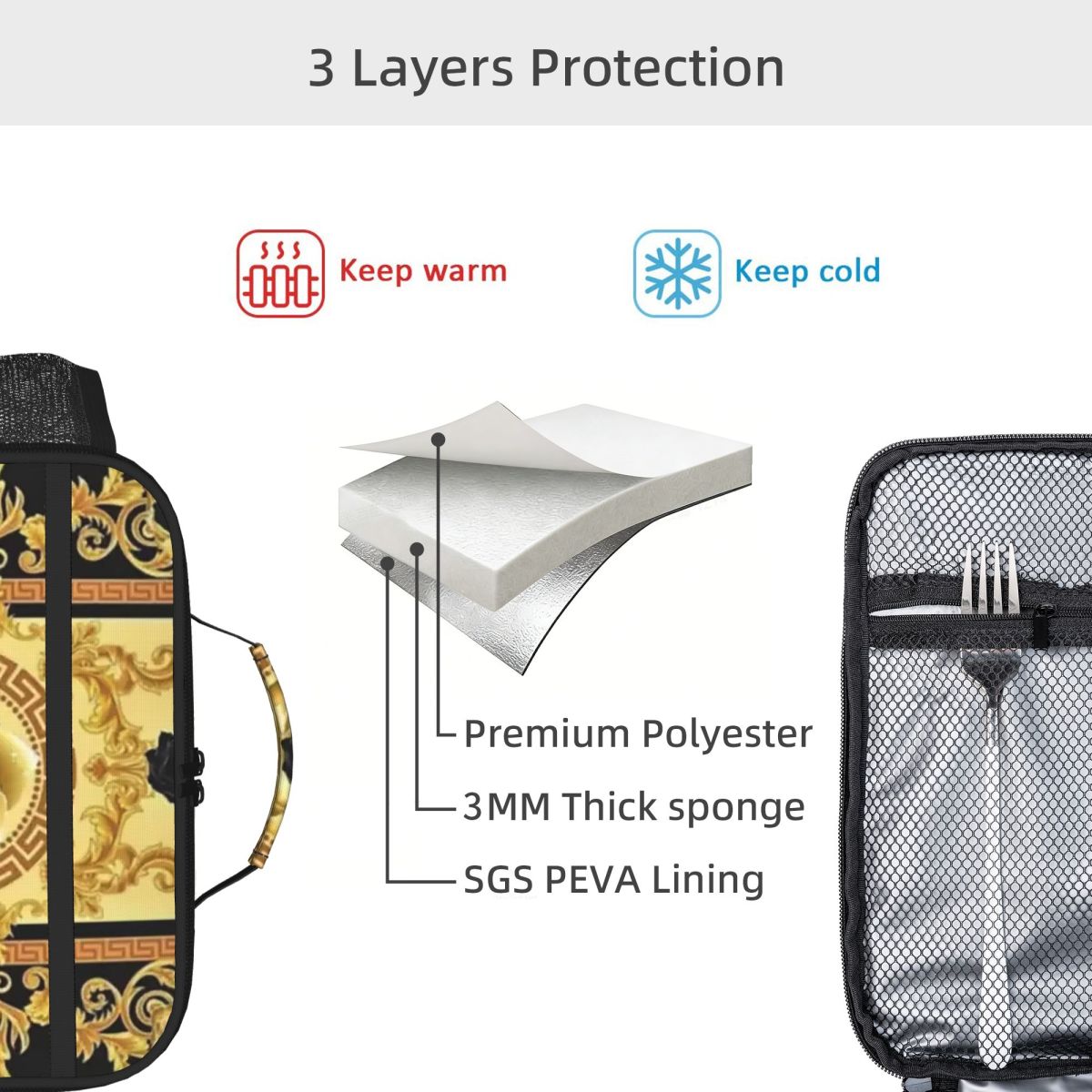 Bolsa Térmica para Almuerzo co - Luxury Bags For Kids reseña y precio