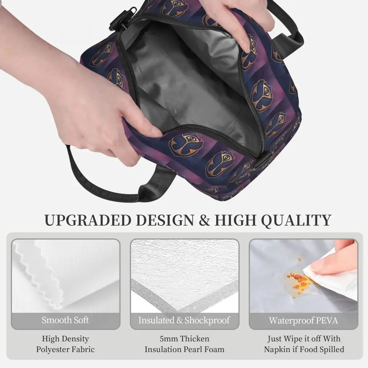 Bolsa de almuerzo aislada de l - Luxury Bags For Kids reseña y precio