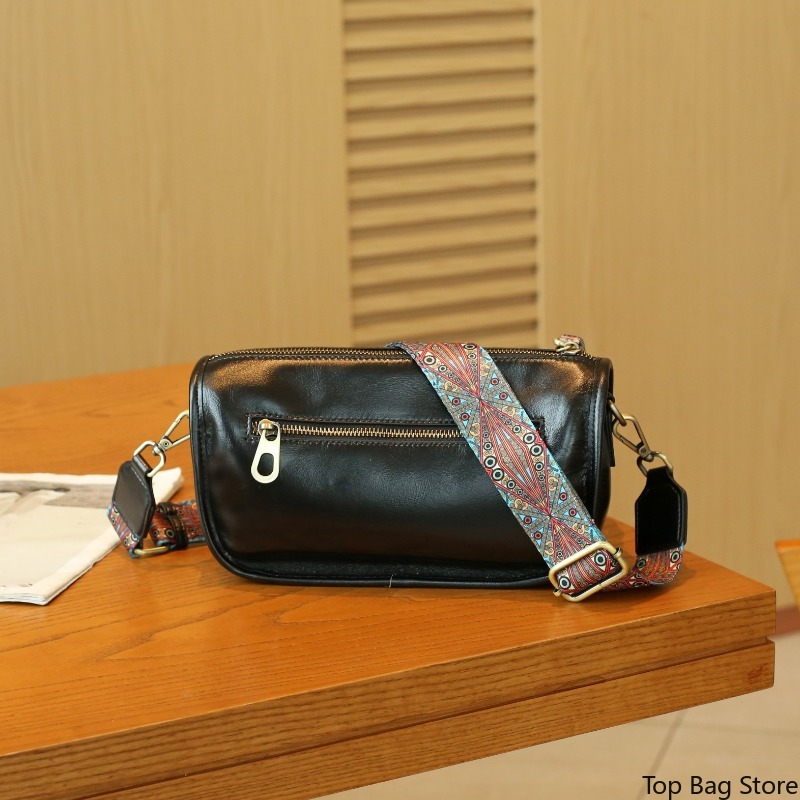 Bolso de Hombro de Cuero Genui - Luxury Bags Quiet reseña y precio