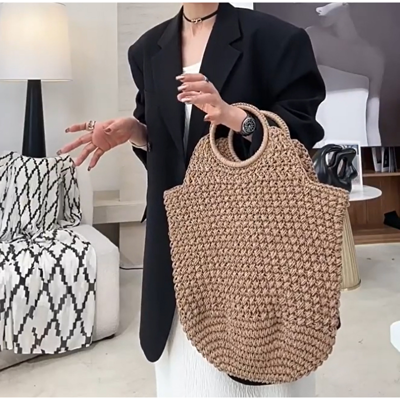 Bolso de mano tejido de marca  - Luxury Bags Sale reseña y precio